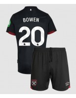 West Ham United Jarrod Bowen #20 Venkovní dres pro děti 2024-25 Krátký Rukáv (+ trenýrky)